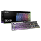 EVGA Z12 RGB Gaming Keyboard, RGB Backlit LED, 5 Programmable Macro Keys, Dedicated Media Keys, Water Resistant, ISO QWERTY 834-W0-12UK-K2 (834-W0-12UK-K2) - Image 1