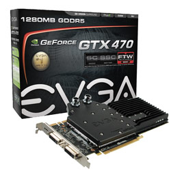 EVGA GeForce GTX 470 Hydro Copper FTW