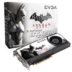 EVGA GeForce GTX 580 Batman: Arkham City Edition