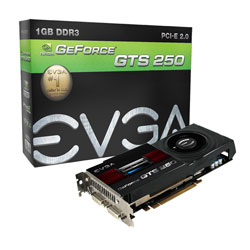 EVGA - Product Specs - EVGA GeForce GTS 250