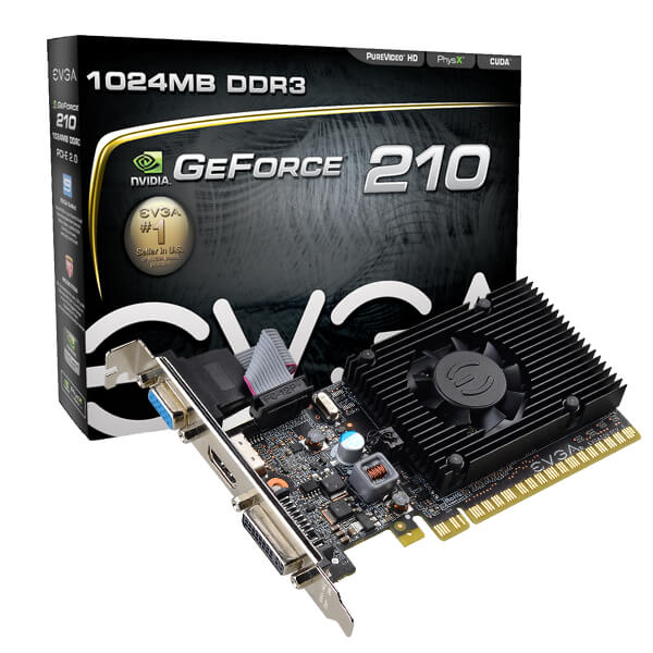 EVGA 01G-P3-1312-LR  GeForce 210 DDR3