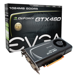 EVGA GeForce GTX 460 1024MB EE (External Exhaust)