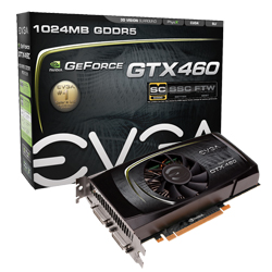EVGA GeForce GTX 460 SuperClocked 1024MB