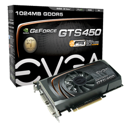 EVGA Product Specs EVGA GeForce GTS 450 FPB Free Performance