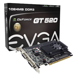 EVGA - Product Specs - EVGA GeForce GT 520