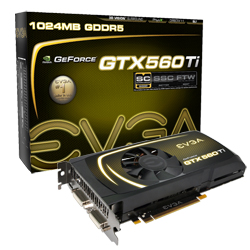 EVGA GeForce GTX 560 Ti Superclocked