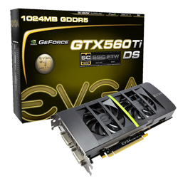 EVGA GeForce GTX 560 Ti DS Superclocked