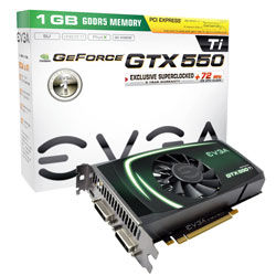 EVGA GeForce GTX 550 Ti SC+