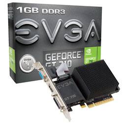 EVGA GeForce GT 710 1GB (Dual Slot, Passive) (01G-P3-2710-KR)