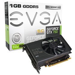 EVGA GeForce GTX 750 Superclocked (01G-P4-2753-KR)