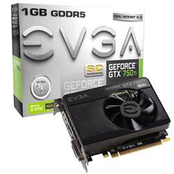 EVGA Product Specs EVGA GeForce GTX 750 Ti SC