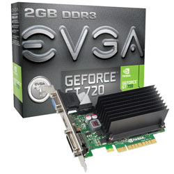 EVGA Product Specs EVGA GeForce GT 720 2GB