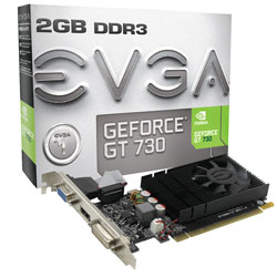 EVGA GeForce GT 730 2GB (Low Profile) (02G-P3-2732-KR)