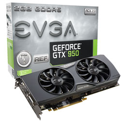 EVGA GeForce GTX 950 GAMING ACX 2.0 (02G-P4-1953-KR)