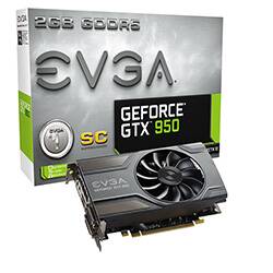 EVGA GeForce GTX 950 SC GAMING (02G-P4-1958-KR)