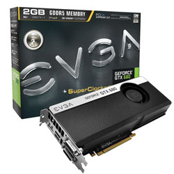 EVGA GeForce GTX 680 SC Signature+ w/Backplate