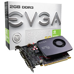 EVGA GeForce GT 740 2GB Superclocked (Single Slot) (02G-P4-2742-KR)