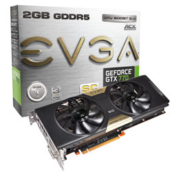 EVGA GeForce GTX 770 Superclocked w 