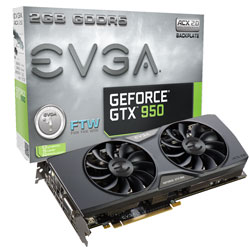 EVGA GeForce GTX 950 FTW GAMING ACX 2.0 (02G-P4-2958-KR)