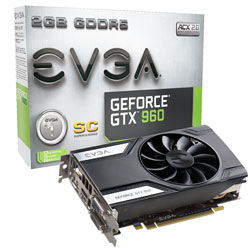 EVGA GeForce GTX 960 SC GAMING (02G-P4-2962-KR)