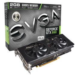 EVGA GeForce GTX 660 w/ EVGA ACX Cooler (02G-P4-3061-KR)