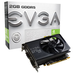 EVGA GeForce GT 740 2GB Superclocked (02G-P4-3747-KR)