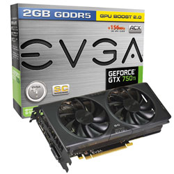 Evga Product Specs Evga Geforce Gtx 750 Ti Sc