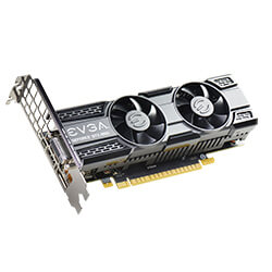EVGA GeForce GTX 1050 GAMING, 02G-P4-5150-RX, 2GB GDDR5, ACX 2.0, Low Profile (02G-P4-5150-RX)