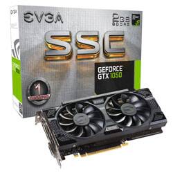 EVGA GeForce GTX 1050 SSC GAMING, 02G-P4-6154-KR, 2GB GDDR5, ACX 3.0
