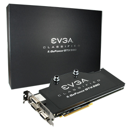 EVGA GeForce GTX 590 Classified Hydro Copper