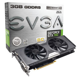 EVGA GeForce GTX 780 SC w/ EVGA ACX Cooler (03G-P4-2784-KR)