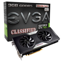 EVGA GeForce GTX 780 Ti Dual Classified w/ EVGA ACX Cooler (03G-P4-2888-KR)