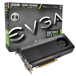 EVGA GeForce GTX 660 Ti SC+ 3GB w/Backplate