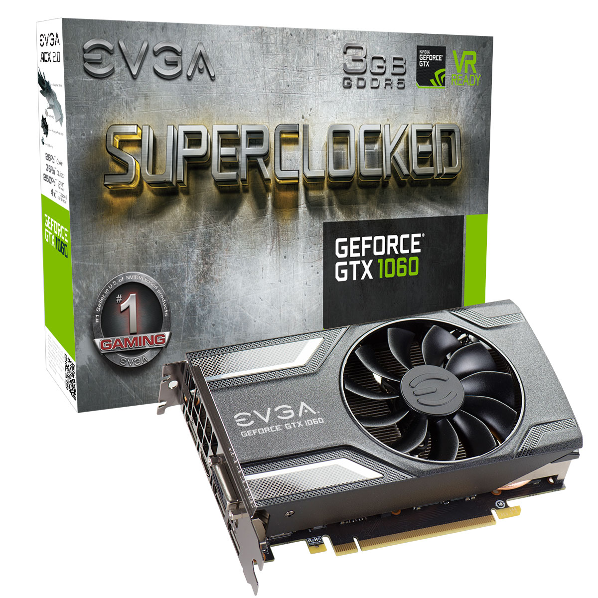 EVGA - EVGA GeForce GTX 3GB
