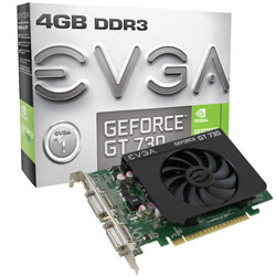 EVGA GeForce GT 730 4GB (04G-P3-2739-KR)