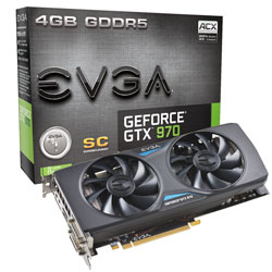 EVGA GeForce GTX 970 SC GAMING ACX (04G-P4-0974-KR)