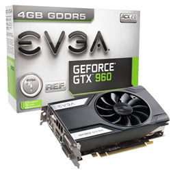EVGA GeForce GTX 960 4GB GAMING (04G-P4-1961-KR)