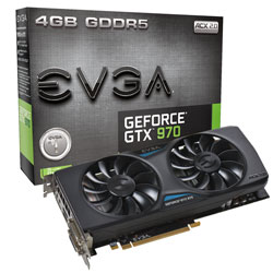EVGA GeForce GTX 970 GAMING ACX 2.0 (04G-P4-2972-KR)