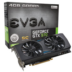 EVGA GeForce GTX 970 SC GAMING ACX 2.0 (04G-P4-2974-KR)