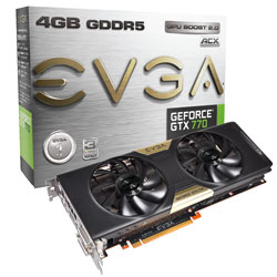 EVGA GeForce GTX 770 4GB Dual w/ ACX Cooler (04G-P4-3773-KR)