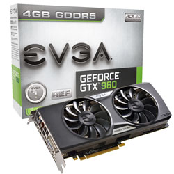 EVGA GeForce GTX 960 4GB GAMING ACX 2.0+ (04G-P4-3963-KR)