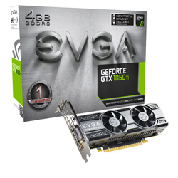 EVGA - Product Specs - EVGA GeForce GTX 1050 Ti GAMING, 04G-P4 