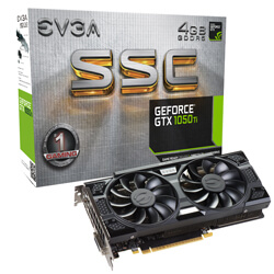 EVGA GeForce GTX 1050 Ti SSC GAMING, 04G-P4-6255-KR, 4GB GDDR5, ACX 3.0 (04G-P4-6255-KR)