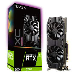 EVGA GeForce RTX 2060 XC ULTRA GAMING, 06G-P4-2166-KB, 6GB GDDR6, Dual HDB Fans (06G-P4-2166-KB)