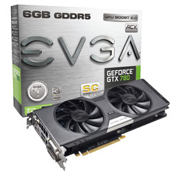 EVGA GeForce GTX 780 6GB SC w/ EVGA ACX Cooler