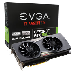 EVGA GeForce GTX 980 Ti CLASSIFIED GAMING REF ACX 2.0+