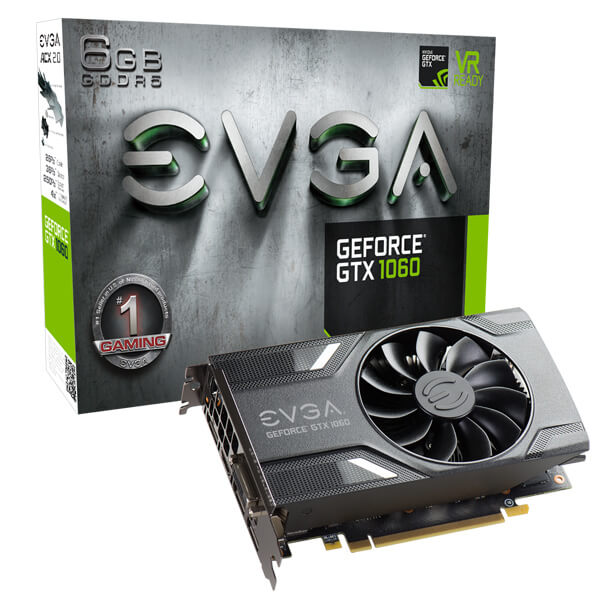 EVGA GeForce GTX 1060 GAMING, 06G-P4 