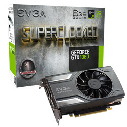 EVGA GeForce GTX 1060 SC GAMING, 06G-P4-6163-KR, 6GB GDDR5, ACX 2.0 (Single Fan) (06G-P4-6163-KR)