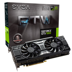 EVGA GeForce GTX 1060 FTW GAMING, 06G-P4-6268-KR, 6GB GDDR5, ACX 3.0 & LED