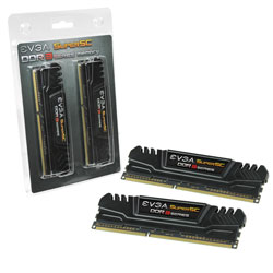 EVGA DDR3 2400MHz, 8GB, Dual Channel (2x4GB), XMP 1.3, CL11 Desktop Memory Kit, 08G-D3-2400-MR (08G-D3-2400-MR)